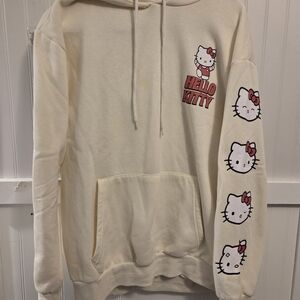 Hello Kitty Off-White Hoodie Size XL